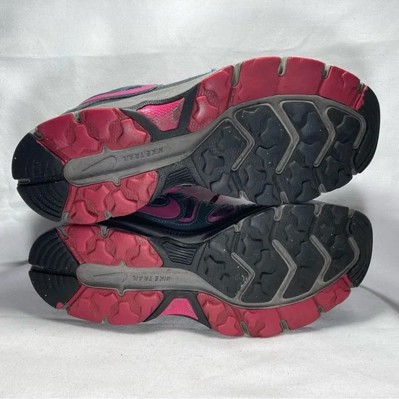 Nike Air Alvord 10 Trail Women's Running Shoes Gray/Pink 512039-005 Size 10 - Picture 9 of 11